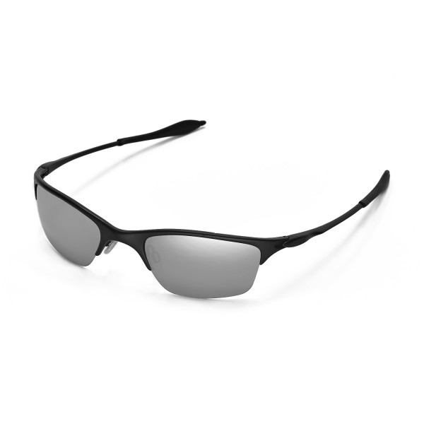 Walleva Polarized Titanium Replacement Lenses for Oakley Half Wire